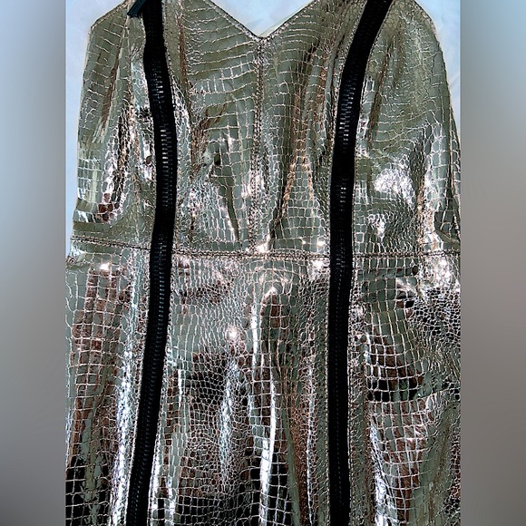 🚨BRAND NEW METALLIC SNAKESKIN DRESS🚨 - Picture 3 of 6